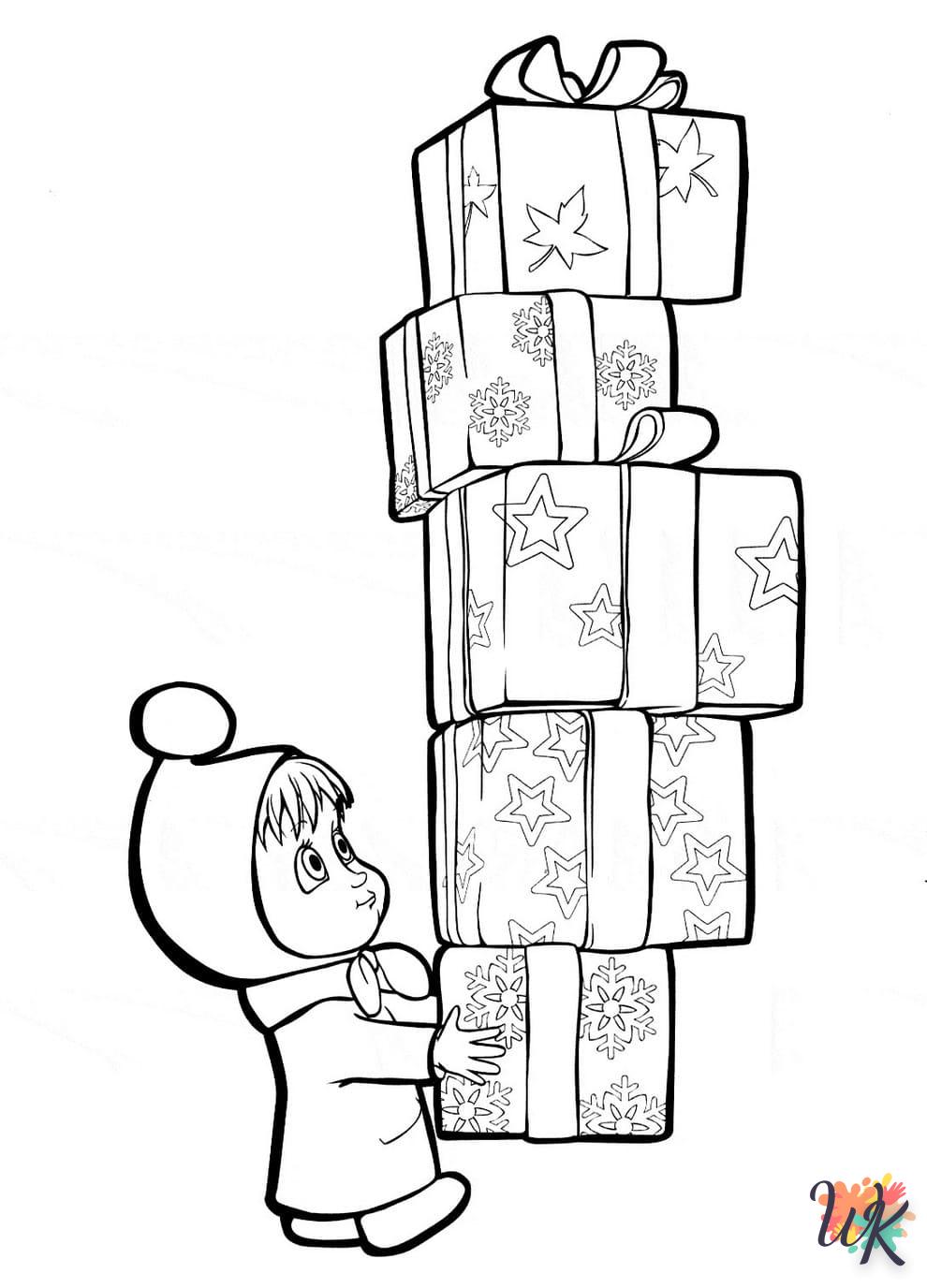 Regalo 6 Disegni da Colorare Regalo 4